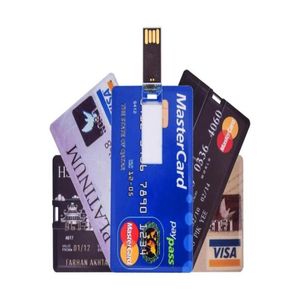 Autres lecteurs Stockages UK Whole World Bank Card USB Flash Drive 8 Go 16 Go Memory Stick 64 Go 32 Go USB20 Flashdrive 512 Mo Pen Drivr9702096 Dh8Oy