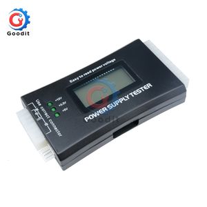 Autres instruments électriques Écran LCD numérique Ordinateur PC Testeur d'alimentation LCD 20/24 broches Vérifier l'alimentation rapide de la banque Outil de test de diagnostic de mesure de puissance 230728