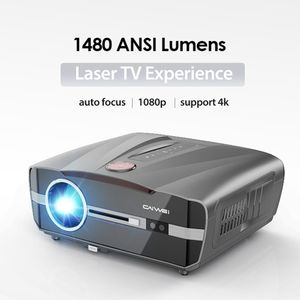 Other Electronics 4K Beam Projector for Movies with Auto Focus Keystone Correction Android Bluetooth TV Smart Full HD 1080P Home Theater 230731