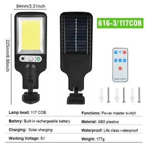 Autre électronique DSSM LED Solar Wall Light Motion Sensor Outdoor Garden Security Yard Lamp2392605