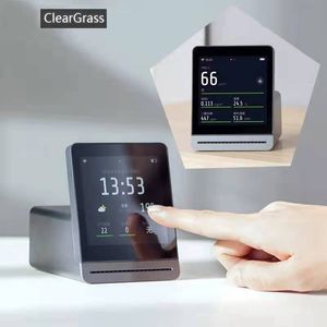 Autres appareils électroniques Qingping ClearGrass Air Monitor Retina Touch IPS Screen Mobile Indoor Outdoor Clear Grass Detector 230829