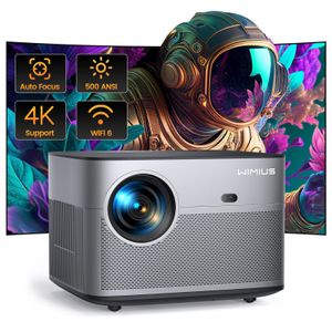 Other Electronics Wimius Projector Native 1080P Full HD 4K Supported 500 ANSI 15000L WIFI 6 Bluetooth Auto FocusKeystone Outdoor Movie Proyector 230715