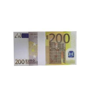 Autres fournitures de fête de fête 3 Pack Fake Money Banknote 10 20 50 100 200 Euros Réaliste Pound Toy Bar Props Copie Monnaie Film F DhgriA3XF Meilleure qualité