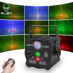 Autres accessoires flash ALIEN Rechargeable Party DJ Disco Light Son activé RGB LED Strobe Stage Laser Projecteur pour danse Anniversaire Bar de mariage Noël 230904