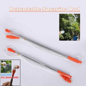 Other Garden Supplies New Retractable 2.2/3.2m Spraying Rod For Hand Pressure Sprayer Outdoor Garden Pesticide Spray Tree Watering Can Accessories G230519