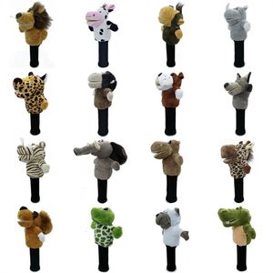 Autres produits de golf Toutes sortes d'animaux Couvre-têtes de golf adaptés à Fairway Woods Hommes Lady Golf Club Couverture Mascotte Nouveauté Cadeau Mignon 231113