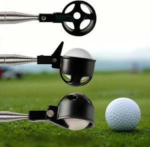 Autres produits de golf Outils de ramassage de balle Récupérateur télescopique Rétracté Verrouillage automatique Scoop er Catcher 230308