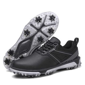 Autres produits de golf Hommes Chaussures de golf Luxe de haute qualité Chaussures de sport décontractées en plein air Herbe Chaussures de marche antidérapantes Baskets de golf confortables HKD230727