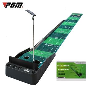 Autres produits de golf PGM 3 M Putting Mat Putter Trainer Green Carpet Practice Set Ball Return Mini Fairway TL021 230303