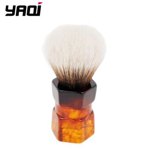 Other Hair Removal Items YAQI 24mm Moka Express Synthetic Hair Barbe Mens Shaving Brush 230207