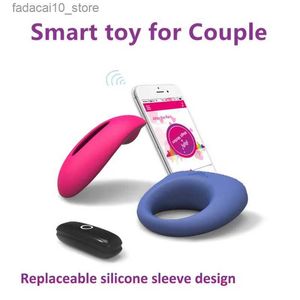 Autres articles de beauté et de santé Magic Motion App Anneau intelligent Vibromasseur Jouet Contrôle Bluetooth Balles Candy Dante Set Vagin Clitoris Pénis Retard Cock Sleeve Q240117