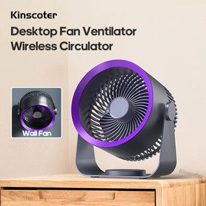 Other Home Garden KINSCOTER Multifunctional Electric Fan Circulator Wireless Portable Quiet Ventilator Desktop Wall Ceiling Air Cooler 230711