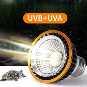 Otro jardín de hogares Professional 3W Reptil Lámpara UVA UVB50 UVB100 LMAP LED Bulb Tortuga Tortuga Lizard Latining UVB Lighting 230920