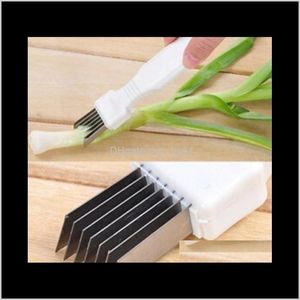 Autre cuisine, salle à manger Bar Gardencreative Home Quality Kitchen Scallion Cutter Tools Factory Wholesale Drop Delivery 2021 Svi75