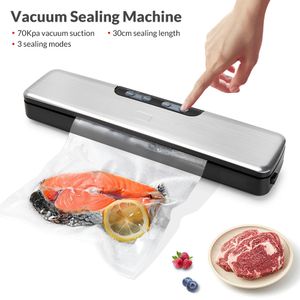 Other Kitchen Tools Vacuum Packaging Machine 125W 70Kpa Sealer Degasser Food Packer for Sous Vide Cooking Dry Moist Modes 231113