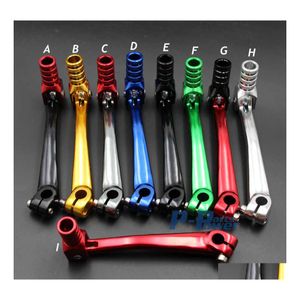 Autres pièces de moto CNC Aluminium Pliant Levier de changement de vitesse Fit Kayo Apollo Bosuer 110/125/140/150/160 / 250Cc Dirt Bike Pit Bikes Dr DH8Rj