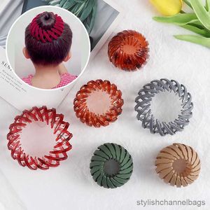 Other New Cute Child Hair Claw Small Horsetail Buckle Hair Clip Girls Color Bird Nest Headbands Hair Fashion Headwear