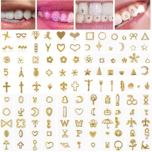 Otra higiene bucal 3 cajas Dientes dentales Adorno de cristal Gemas dentales Varias formas Entrega aleatoria Belleza Diamante Deco Materiales 230607