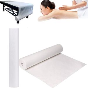 Other Permanent Makeup Supply 50pcs Disposable Spa Massage Mattress Sheets Salon Massage Bed Sheets NonWoven Headrest Paper Roll Table Cover Tattoo Supply 230407