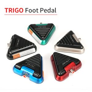 Otro suministro de maquillaje permanente TRIGO Triangle Tattoo Foot Pedal Switch con cable RCA de silicona Premium Tattoo Foot Switch Pedal para Tattoo Power Supply 230523