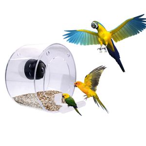 Autres fournitures pour animaux de compagnie Mangeoire à oiseaux avec caméra Mangeoires Maison sans fil WiFi 1080p pour les amoureux en ligne 221122