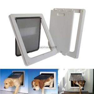 Autres fournitures pour animaux de compagnie Grande porte pour chien HQ Porte pour animaux de compagnie en plastique pour grand chien moyen librement à l'intérieur et à l'extérieur Porte de la maison Animal Pet Cat Dog Door HKD230821