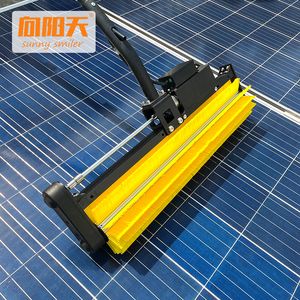 Solar Panel Cleaning Brush, Rotating PV Brush, 230710