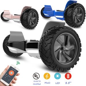 Autres articles de sport Hoverboard 85 pouces OffRoad Electric SelfBalancing Scooters AllTerrain Hover EScooter Board Bluetooth pour enfants adultes 230706