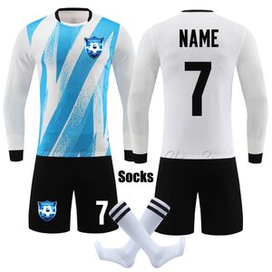 Otros artículos deportivos Hombres Niños Survetement Kits de fútbol Jerseys Manga completa Entrenamiento de fútbol Conjuntos de uniformes Ropa juvenil Ropa deportiva 231127