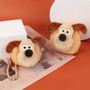 Autres jouets Zipper Puppy Peluche Porte-monnaie Mini Sacs de rangement Chien Animal Chiot Peluche Sac à dos rond Style coréen Sac d'écouteur de chien OutdoorL2403