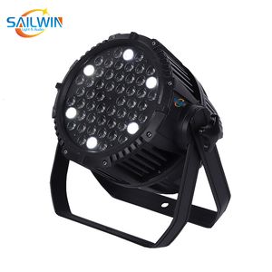 Éclairage extérieur 3w dmx 512 54*3w rgbw ip65 étanche 54x3w led par can DJ lumière de scène