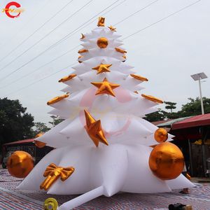 Activités de plein air 6 m 8 m 10 m arbre de noël gonflable géant décoration de noël ballon à Air gonflable USA Stock à vendre