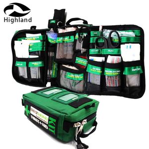 Bolsas al aire libre Bolsa de botiquín de primeros auxilios de rescate de emergencia de 165 piezas para el lugar de trabajo Aire libre Equipaje para automóviles Viajes de aventura Senderismo Kits de supervivencia 230505