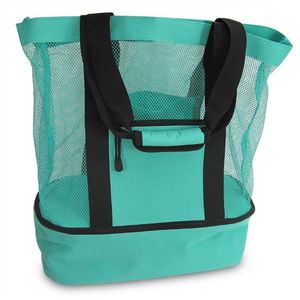 Sacs de plein air Plage Pique-Nique Ice Pack Boisson Isolation Sac Multi-fonction Sac À Main Vert Noir 320g