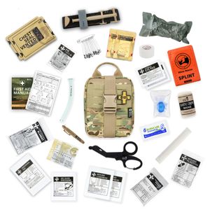 Sacs de plein air CE approuvé Rhino Rescue IFAK Pouch Trauma Kit Tactical First Aid MOLLE Military Combat Survival For Camping 230726