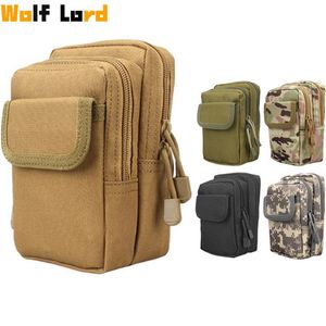 Bolsas al aire libre Bolsa de cintura militar Táctico Ejército Combate Molle Bolsa Camping Caza Entrenamiento Escalada Accesorios Kit Teléfono