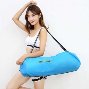 Bolsas al aire libre Bolsa de yoga multifunción Bolsa de gimnasia grande Big Capacidad Mochila yoga Pilates Mat Case Bag Carriers 110 cm (sin estera de yoga) T230129