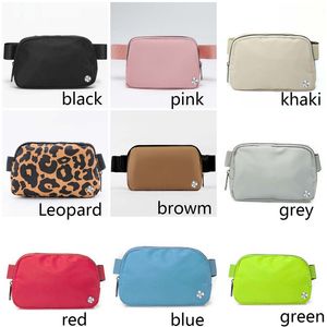 Sacs de plein air Femmes Hommes Taille Sac Gym Élastique Sangle Réglable Zipper Fanny pack Nouveau style