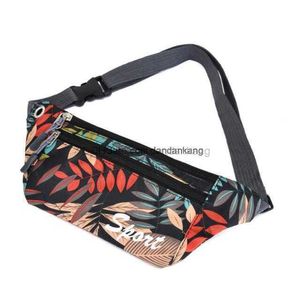 Sac de poitrine de camouflage en plein air Mode Impression 3D Sacs à bandoulière simples étanches Multifonctionnel Téléphone Ceinture Randonnée Vélo Sports Taille Packs 26 modèles