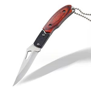 Couteau de chasse de Camping en plein air, lame en acier inoxydable, couteaux de survie, couteau de poche pliant de sauvetage tactique