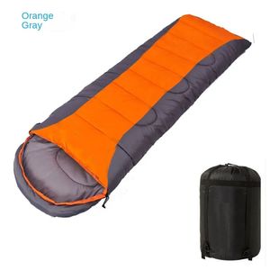 Camping en plein air voyage toutes saisons universel peut être épissé double spot printemps été automne et hiver sacs de couchage