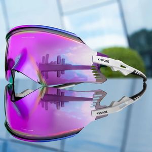 Outdoor Eyewear Kapvoe Cycling Glasses Mtb Bike Sports Sunglasses Road Bicycle Fashion Sun Men Women Goggles Running 231118