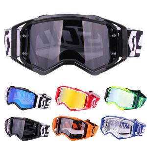 Lunettes de plein air SCOMotocross Lunettes Downhill Off Road Lunettes Antipoussière Cross Bike Mx Moto Lunettes