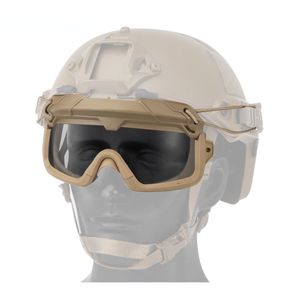 Gafas al aire libre Gafas tácticas de paintball Protección UV Gafas deportivas militares Caza Senderismo Montar en motocicleta Gafas a prueba de viento Al aire libre O
