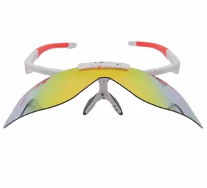 Gafas al aire libre UV400 Antideslumbrante Proteger los ojos A prueba de viento A prueba de polvo Diseñador Polarizador 5 colores Vipers deportivos Off Road Ciclismo Esquí Flip Gafas de sol Gafas Mujeres Hombres