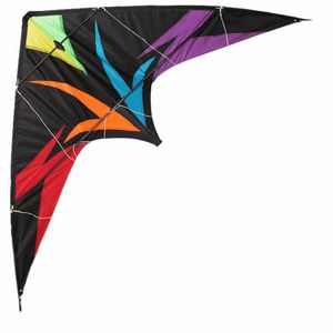 Outdoor Fun Sport Professional 1.8m Dual Line Power nt s Delta Wind Kite avec poignée et lignes 0110