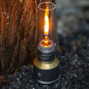 Outdoor Gadgets CAMPINGMOON Candlelight Kit Portable Lamp Windproof CandleLight Camping Gas Light Tent Picnic BBQ Lantern 230906