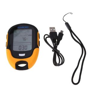Gadgets de plein air FR500 GPS de poche traqueur de navigation récepteur récepteur Portable altimètre numérique baromètre boussole
