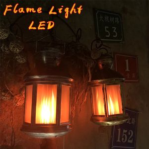 Gadgets d'extérieur LED lampes à flamme effet de flamme ampoule vent lumière créative maison Vintage décoration Halloween cadeaux de noël lumière LED 231018
