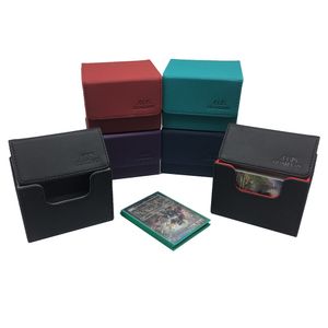 Activités de jeux de plein air AEGIS GUARDIAN Boîte à cartes à chargement latéral Deck Case Mtg Yugioh Card Binder 100 Deck Box 230711